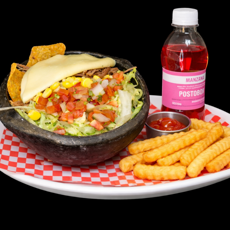 Dorilocos Sencillos + Papas + Gaseosa