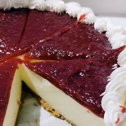 Chesscake de frambuesa