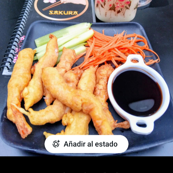 Camarones Tempura