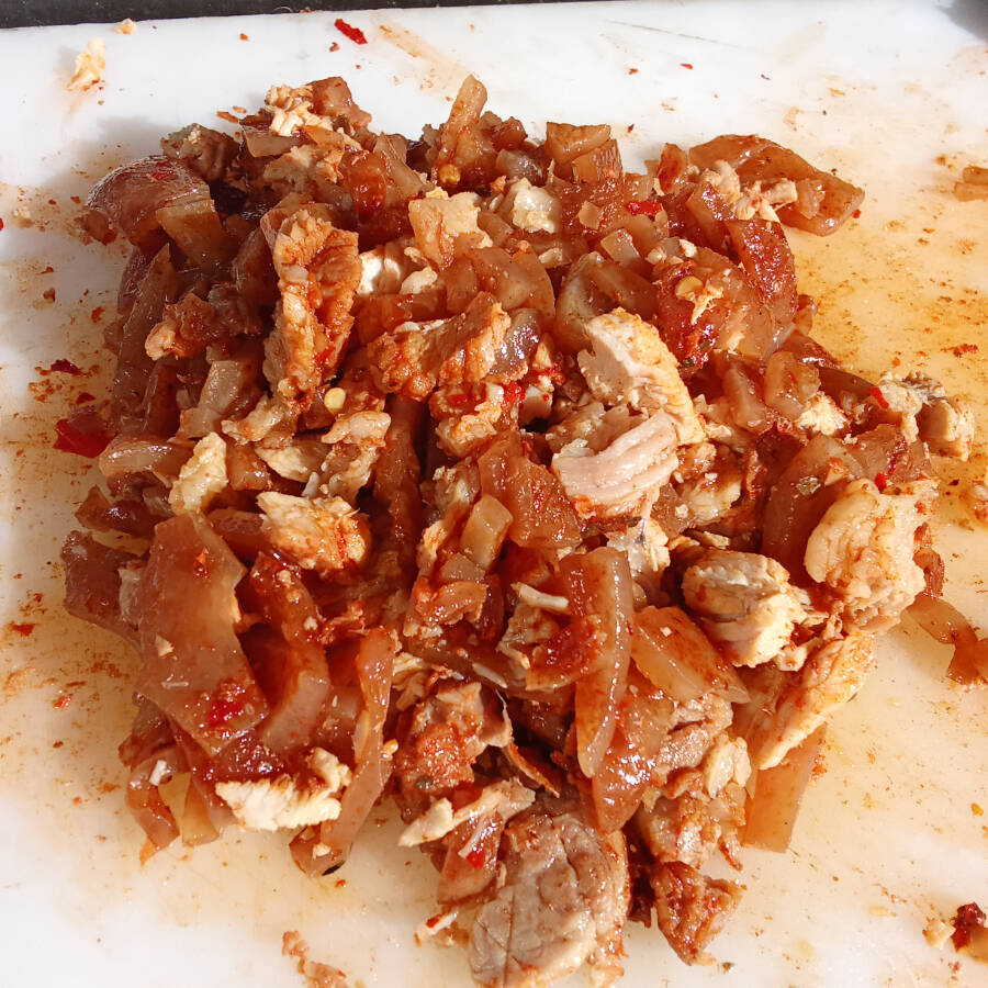 1/4 Kg de Barbacoa de Cerdo