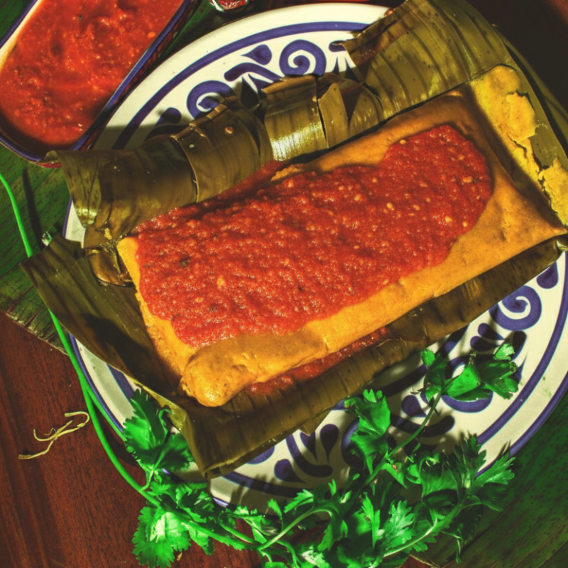 Tamal Vaporcito de Pollo a la Leña Gde