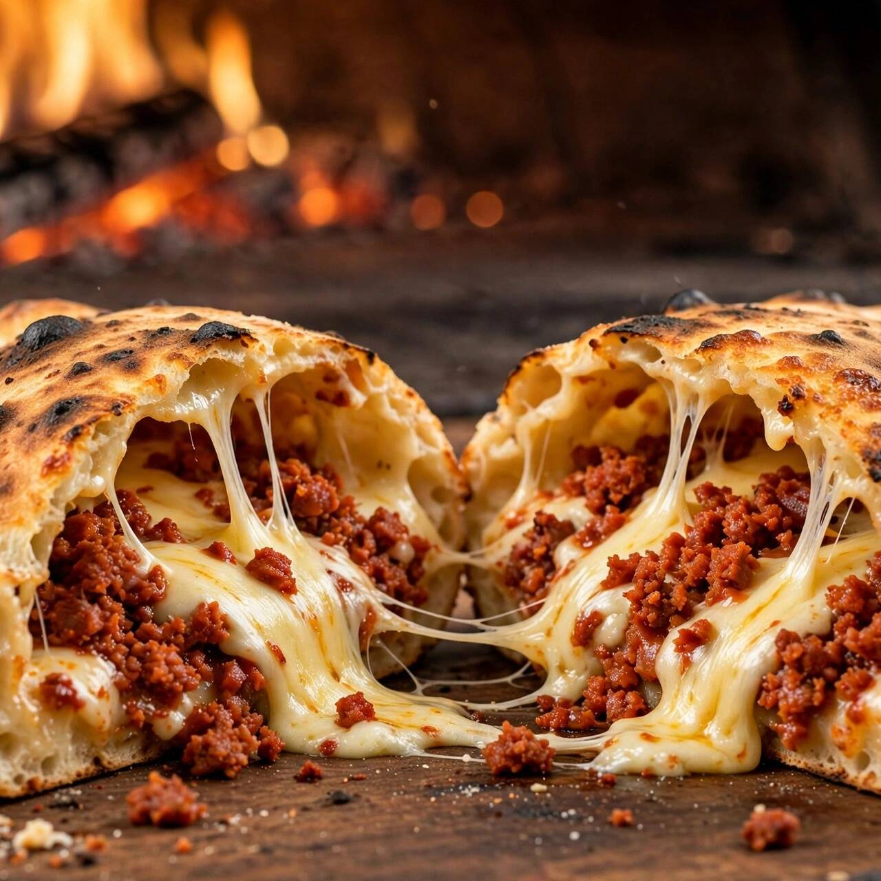 Calzone de Chorizo