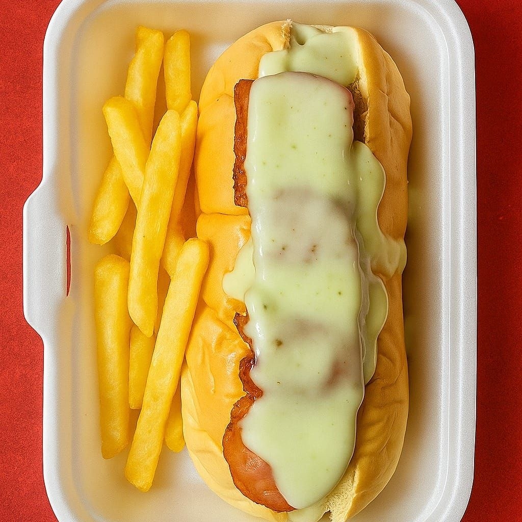 Perro tocineta + paPas