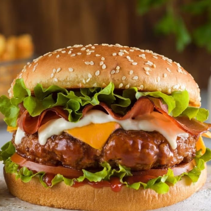 Hamburguesa Arrachera