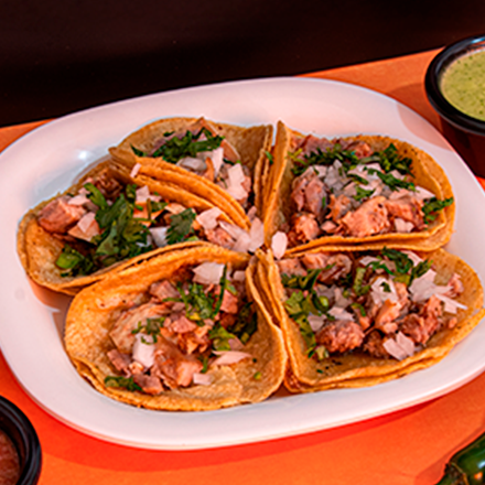 Orden de Tacos de Bistec 5 pza