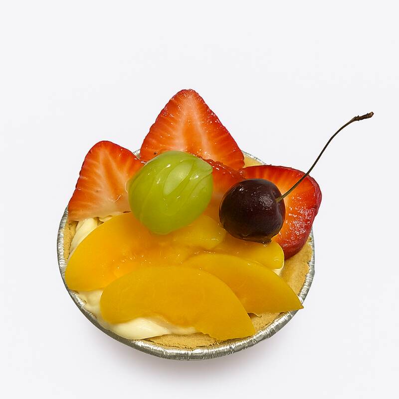 Tarta Queso con Fruta