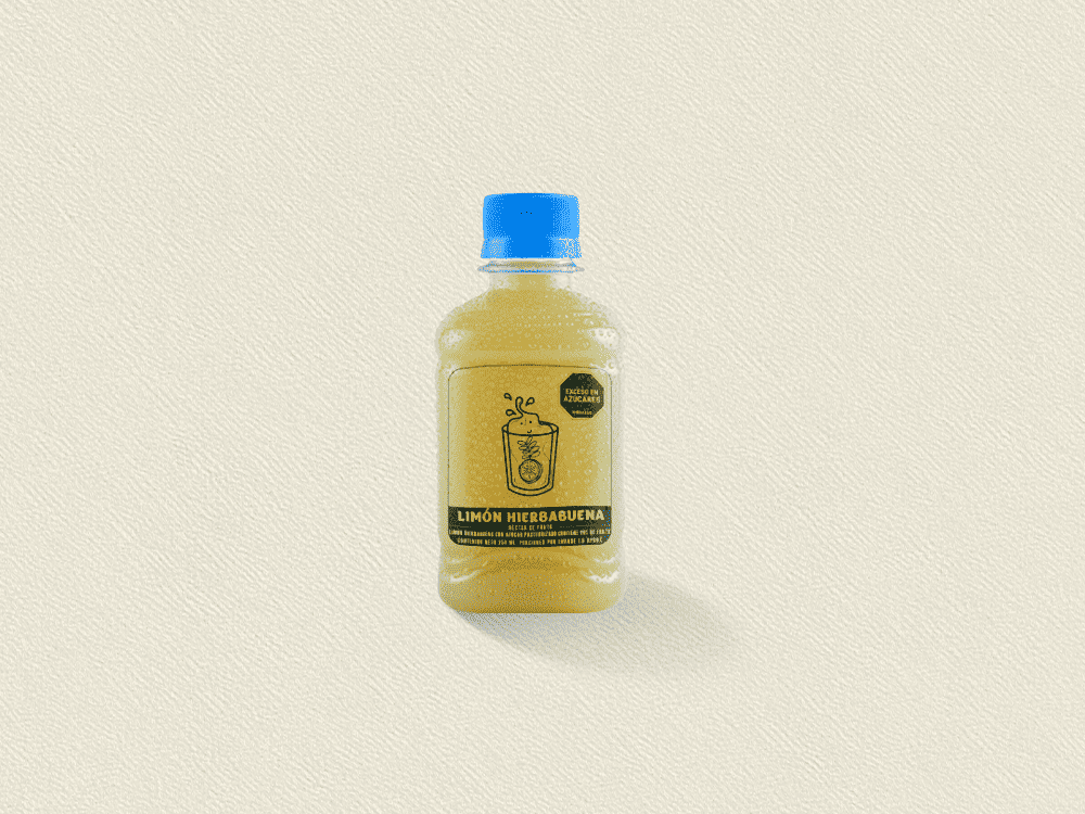 Refrescante: Limón hierbabuena 250ml