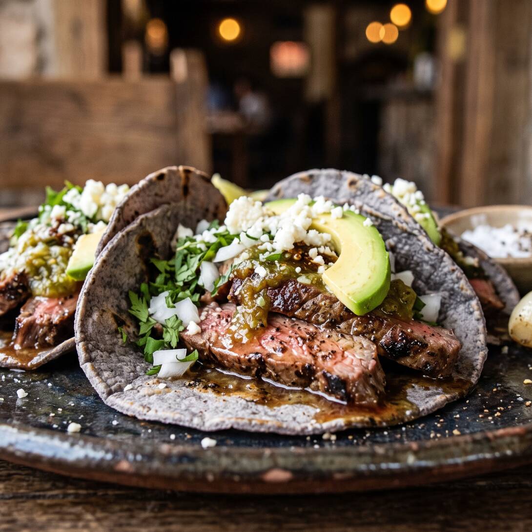 Tacos Premium Bistec