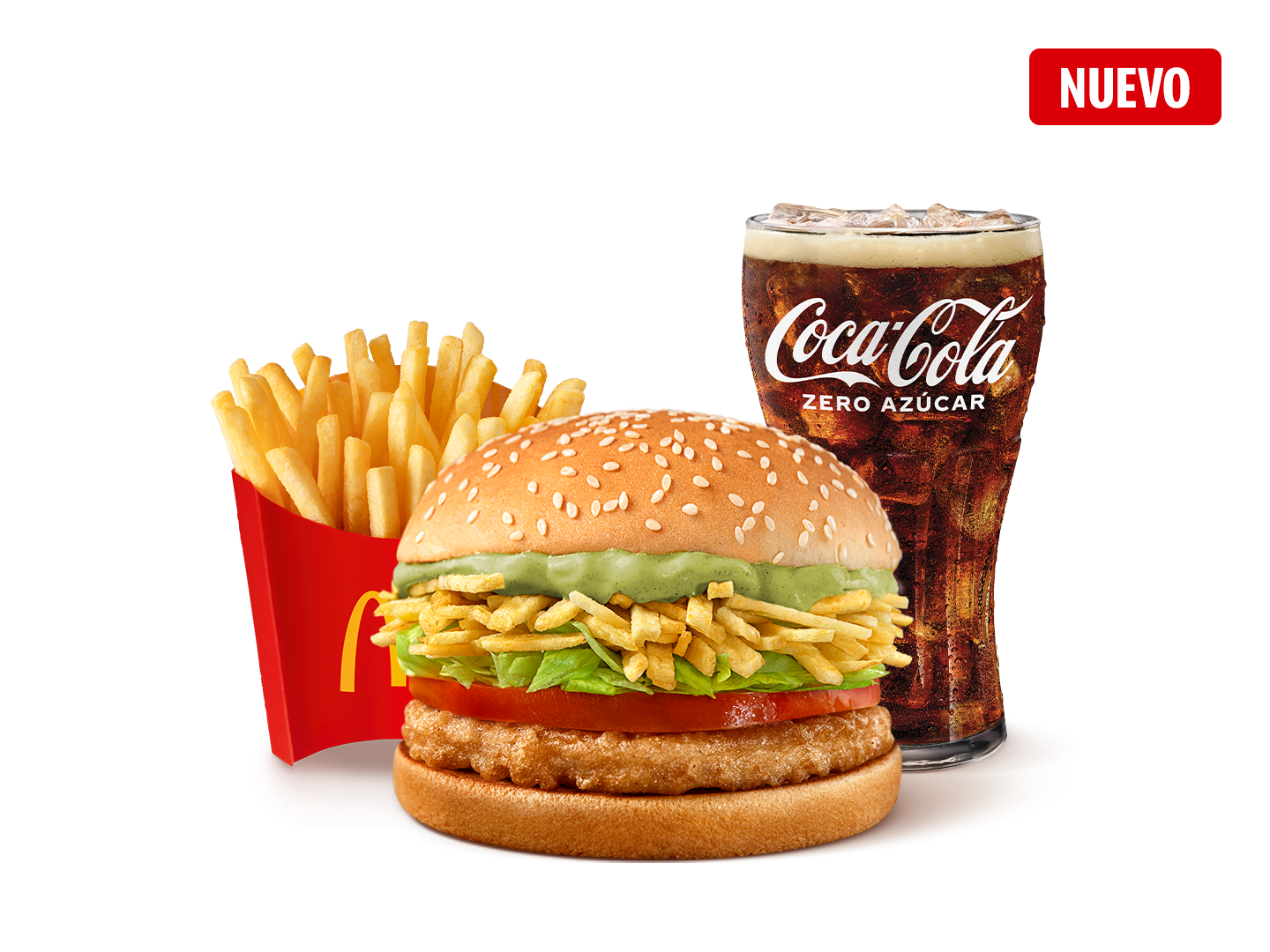 McCombo mediano Apaltada burger Pollo