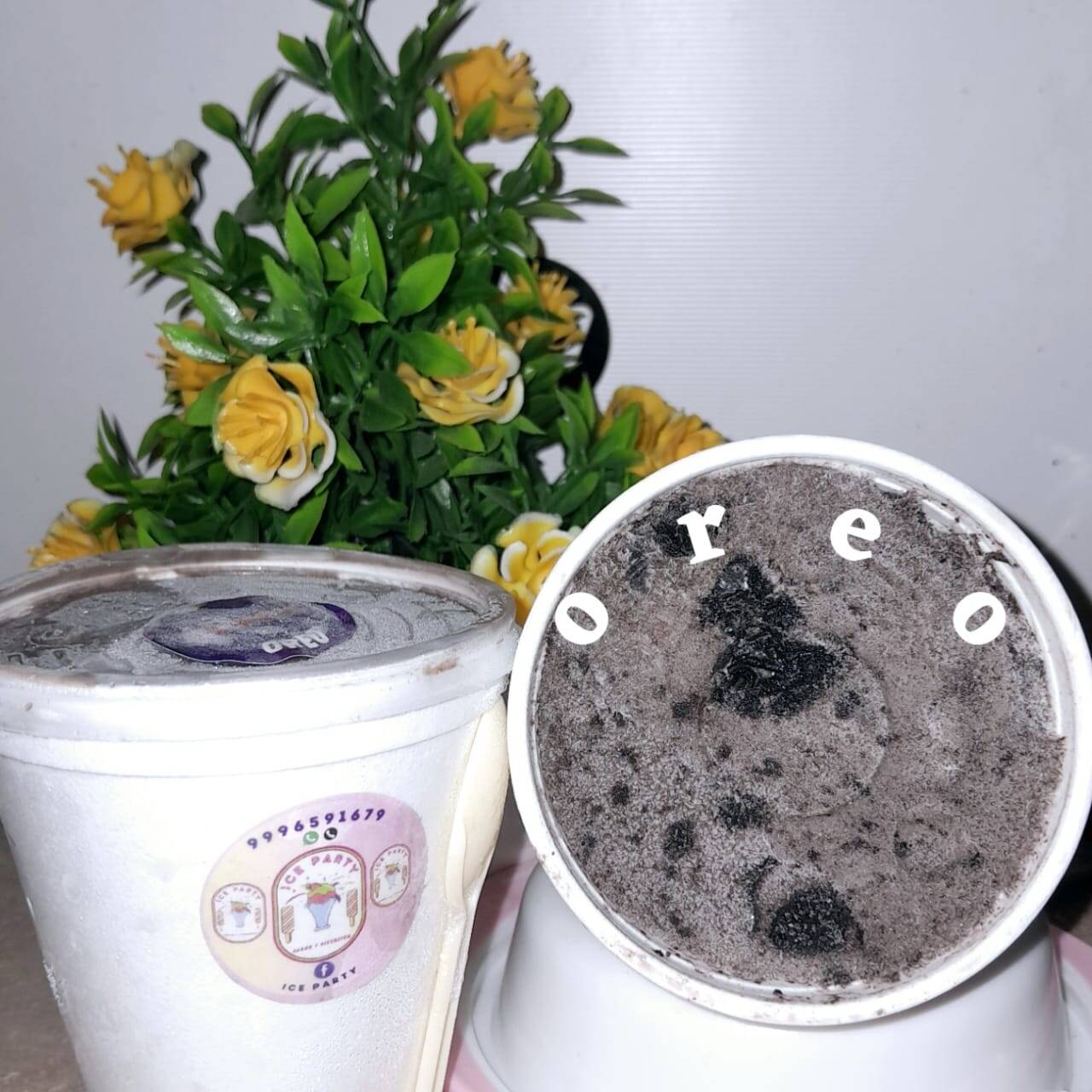 Helado Gourmet Sabor Oreo