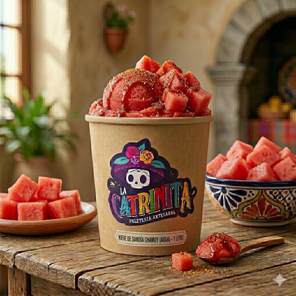 Helado de Sandía chamoy