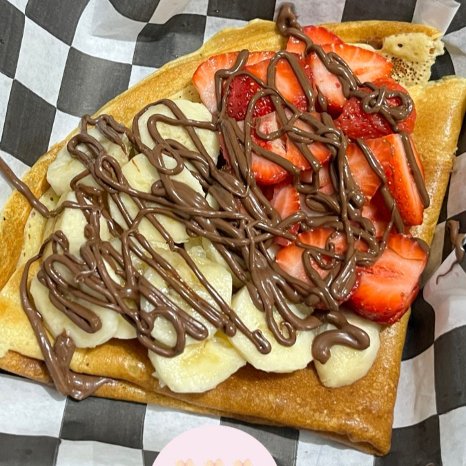 CREPA NUTELLA-FRESA-PLATANO.