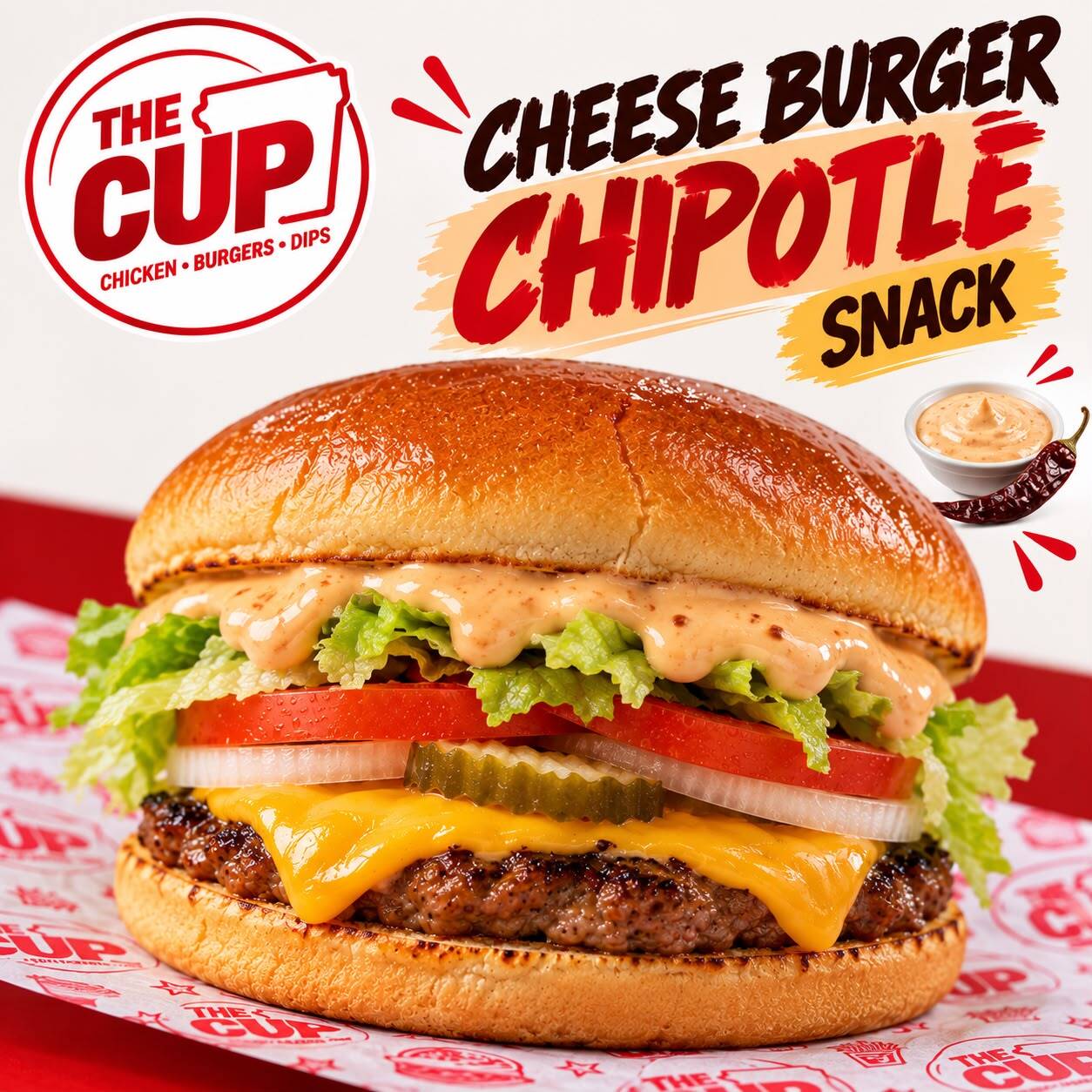 Cheeseburguer Chipotle Snack