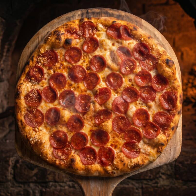 Pizza Grande de 1 ingrediente