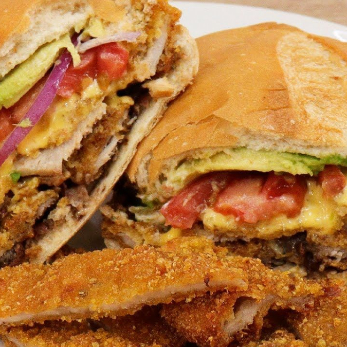 TORTA DE PRCHUGA EMPANIZADA