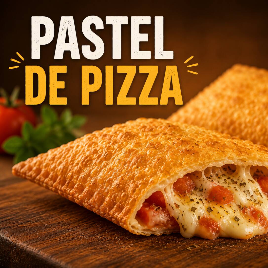 Pastel de pizza com massa sequinha e crocante, recheado com queijo, tomate e orégano. Sabor clássico que todo mundo conhece e ama. Preparado na hora, é uma escolha deliciosa para quem quer um pastel saboroso, quentinho e bem recheado. Para quem busca pastel em Osasco, vale conhecer também nossos combos e experimentar outros sabores do cardápio.