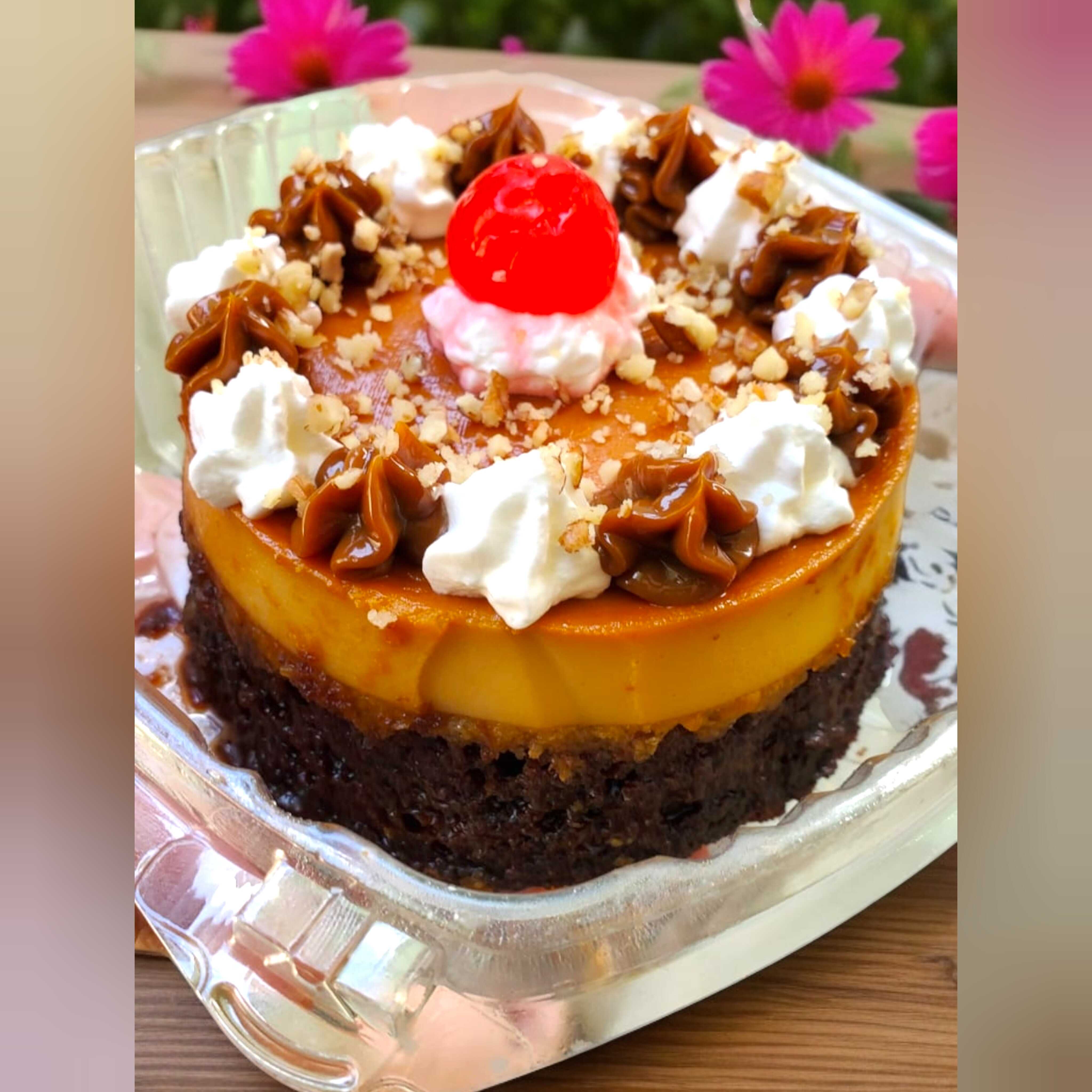 Chocoflan Individual