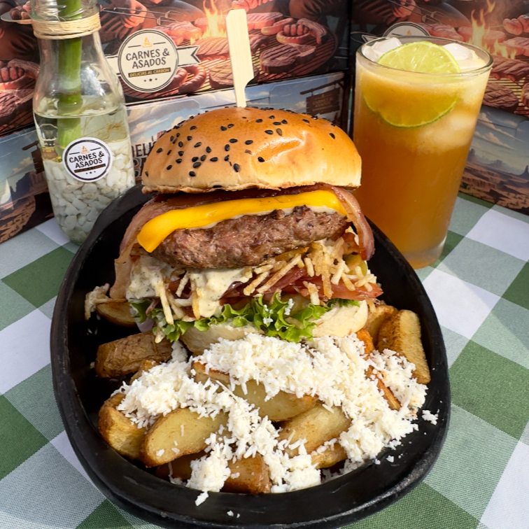 2 Burger Sencilla Mundialista