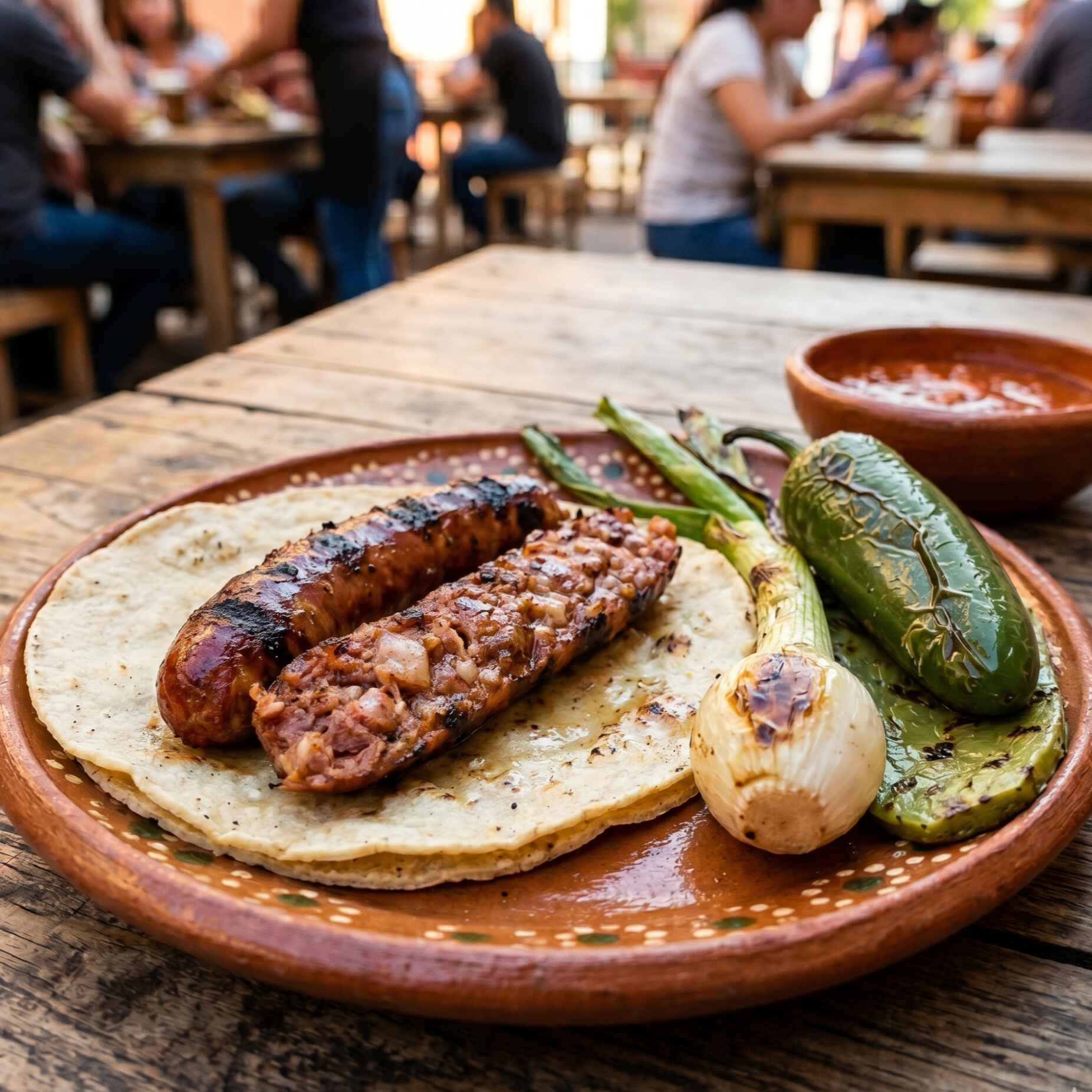 Taco de Chorizo Argentino