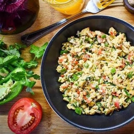 Huevos Revueltos Con Verduras