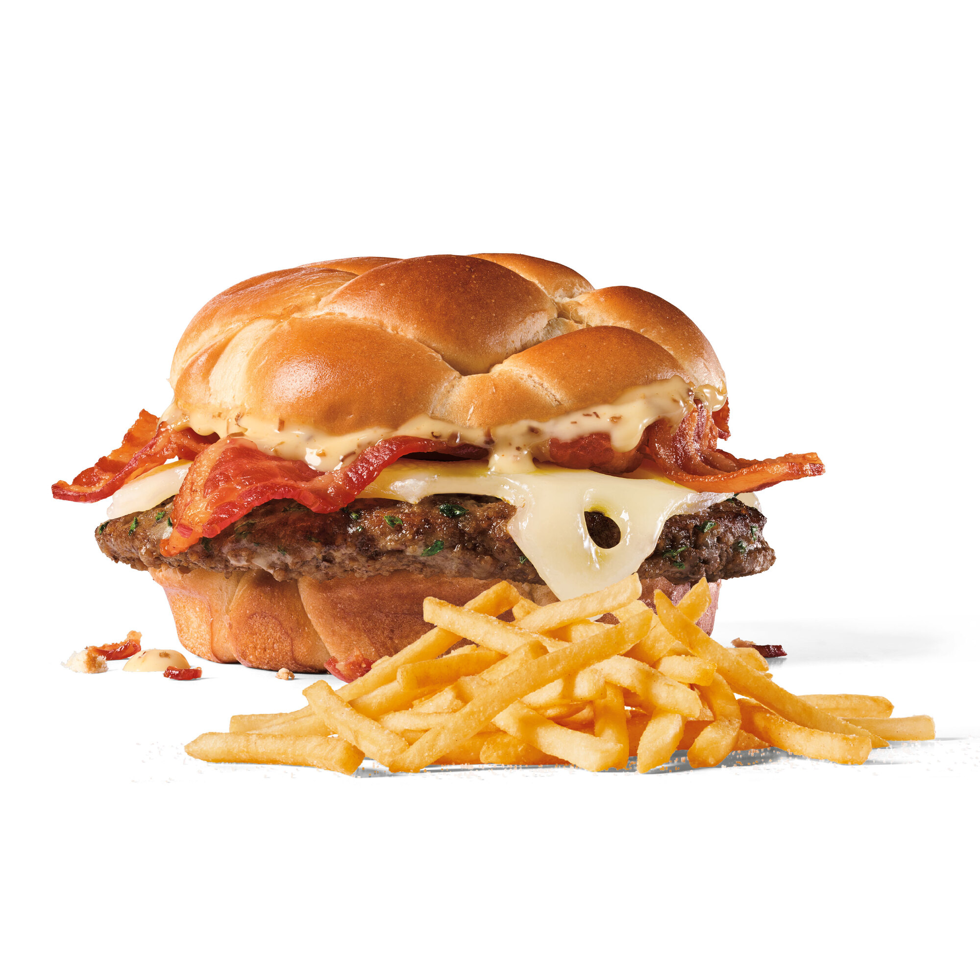Tocino y Queso Suizo Buttery Jack Combo