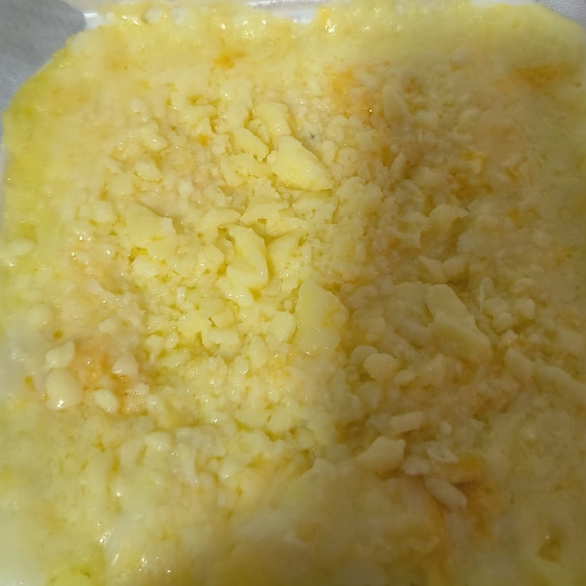 Batata, Cheddar, requeijão, mussarela 500G