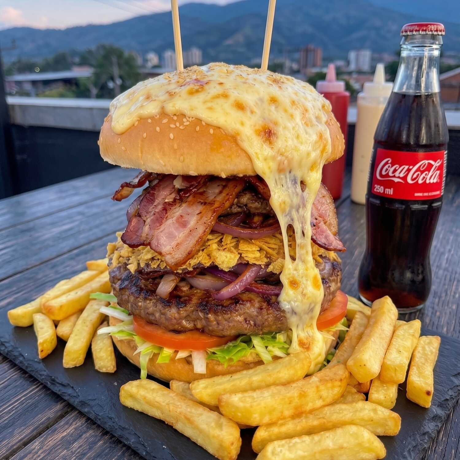 Combo Hamburguesa Gratina con Amor