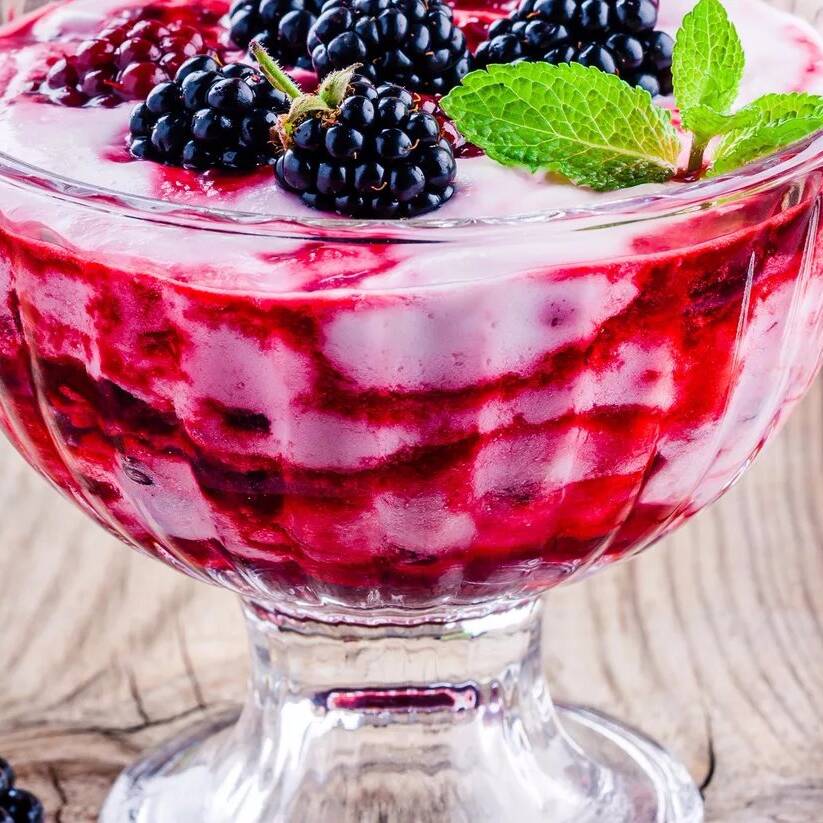 Helado Mora Silver