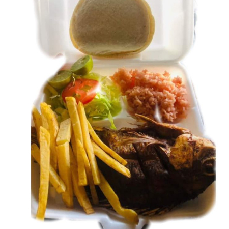 PESCADO FRITO MOJARRA 450g