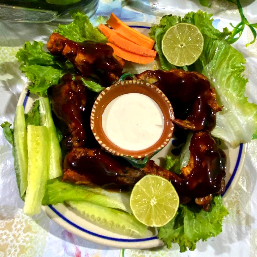 Orden de Alitas al Carbón