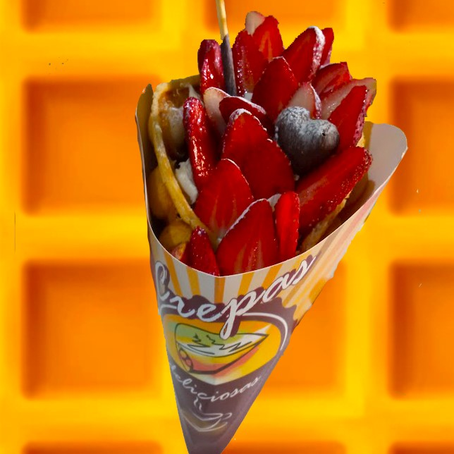 Bubble Waffle Relleno