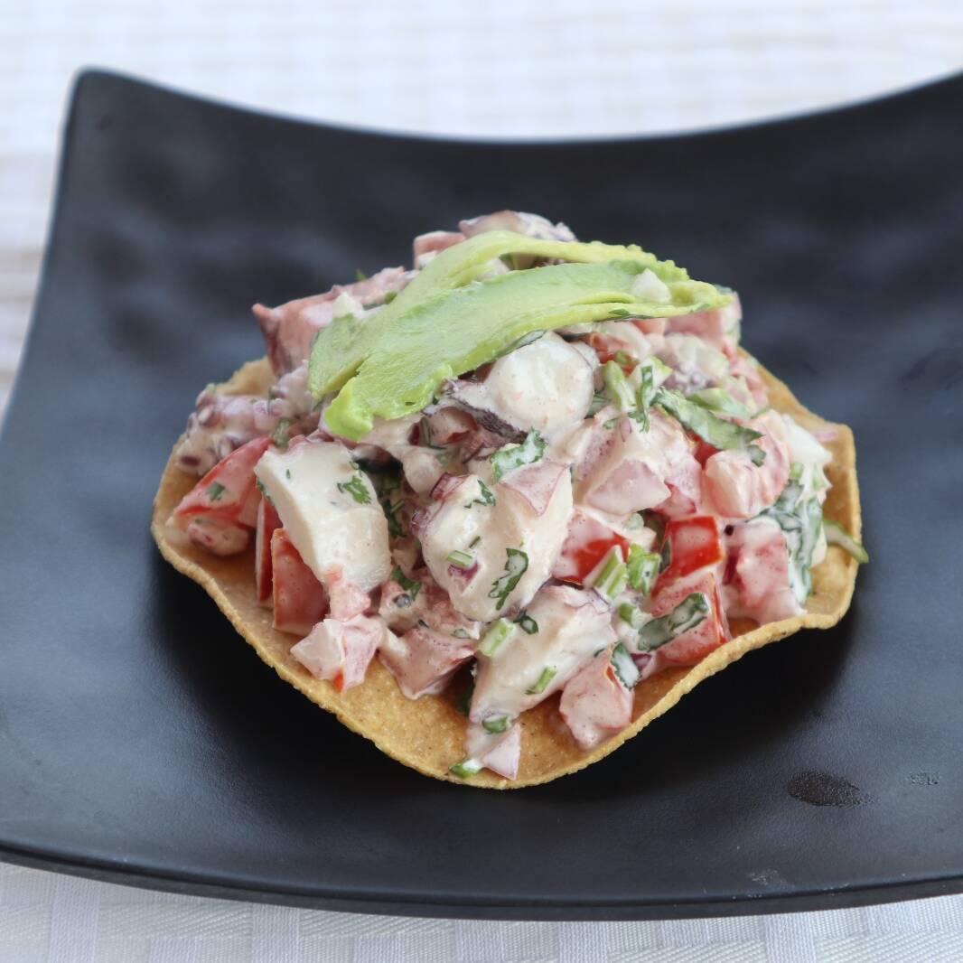 Tostada de Pulpo Enamorado