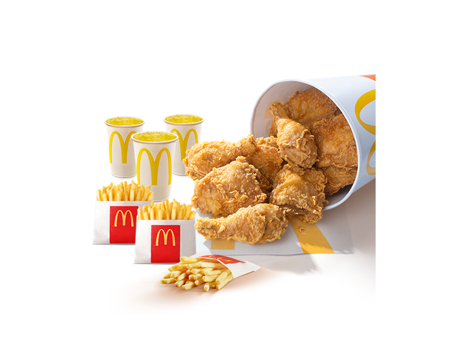 McMiercoles 8 piezas con papas y gaseosa