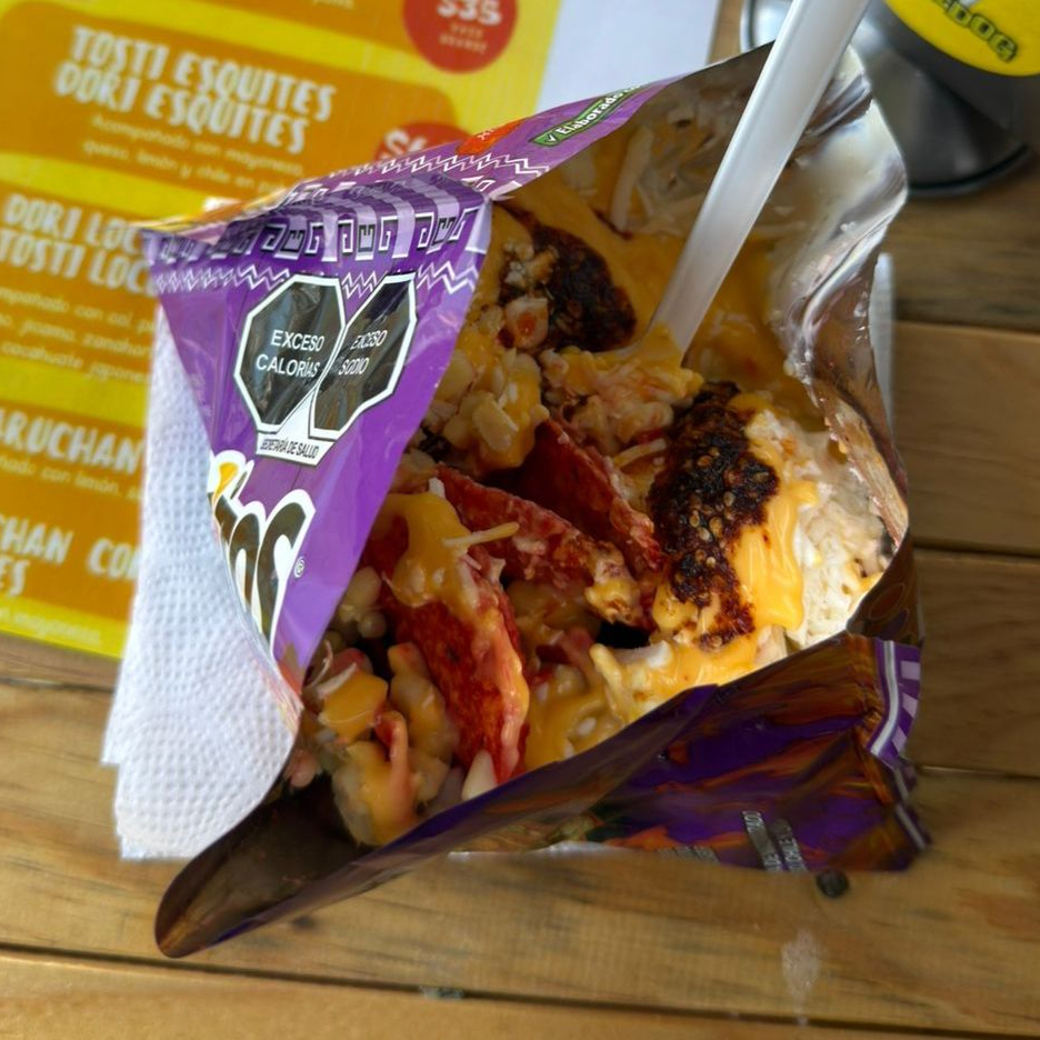 Tostitos con Esquite