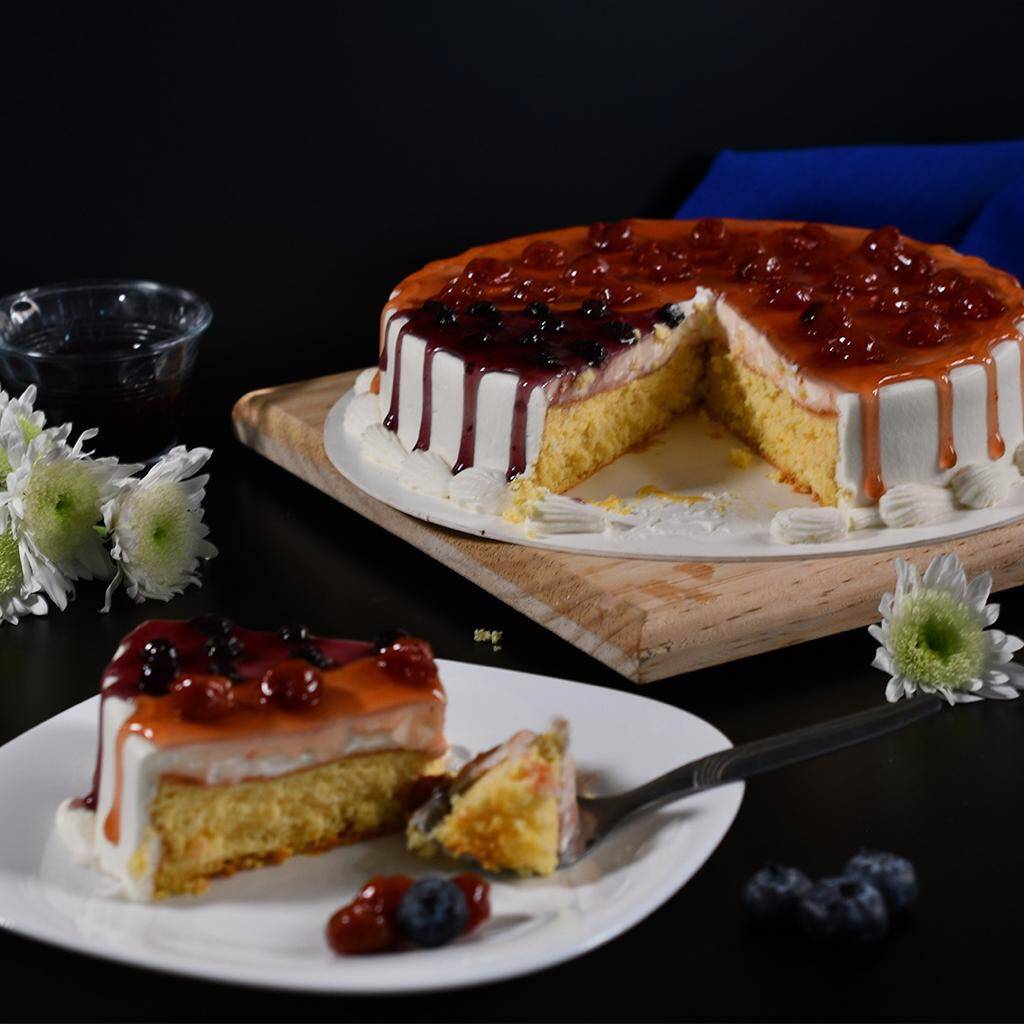 Cheesecake Cereza & Blueberry Mediano 6-8 personas