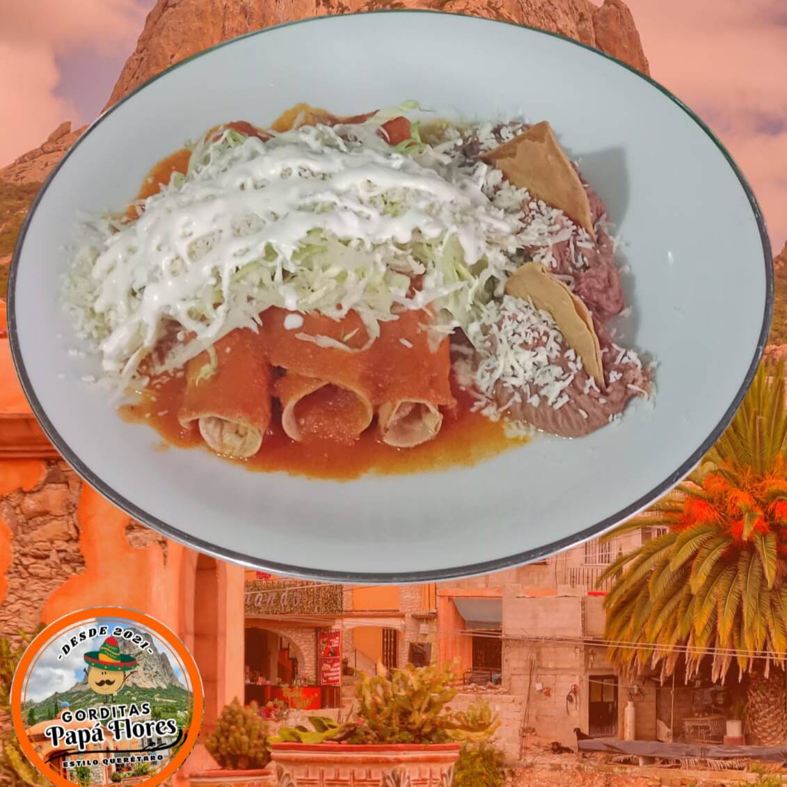 Flautas (3 Piezas)