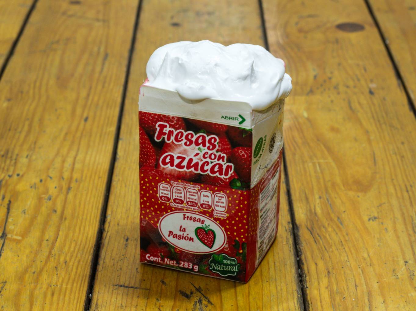 Fresas con Crema