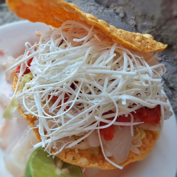 Tostada de Cueritos