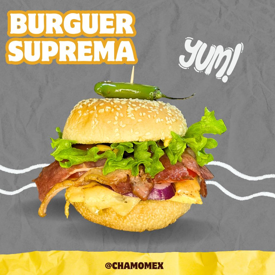 Hamburguesa Bacon Cheese