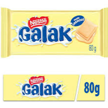 🍫 Galak Nestlé – O clássico chocolate branco, cremoso e suave, que derrete na boca e conquista gerações com seu sabor inconfundível. ✨