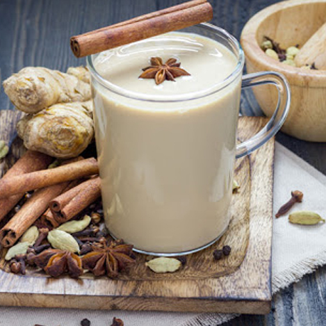 Bebida helada chai
