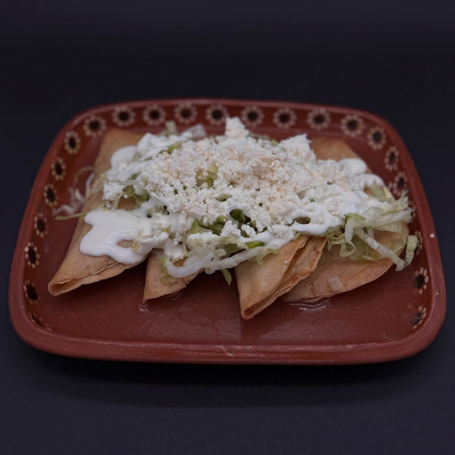 Tacos Dorados Rellenos de Papa 4 Pzas