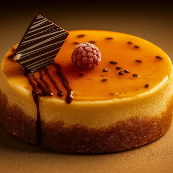 Cheesecake Maracuyá / Mini 4 Porc - 13cm