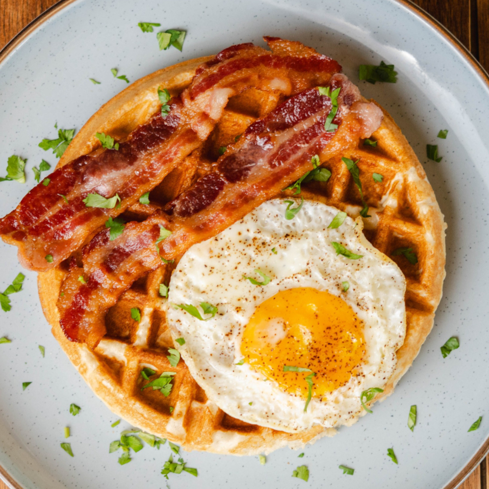 Crazy Breakfast Waffle