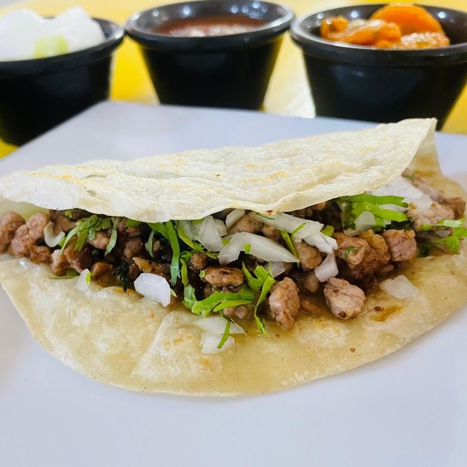 Taco de Harina Bistec