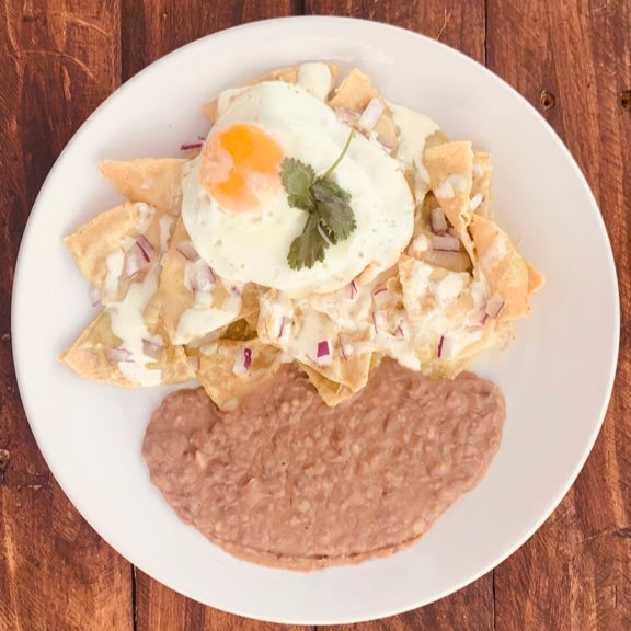 Chilaquiles con Huevo