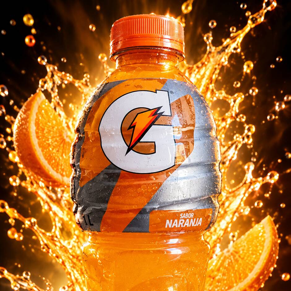 Gatorade, Sabor Naranja 1L