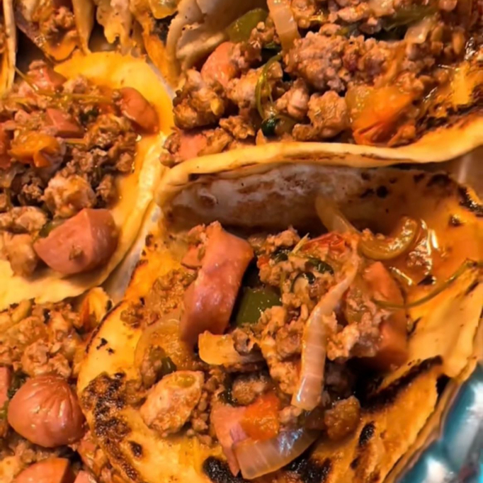 TACOS DE DISCADA