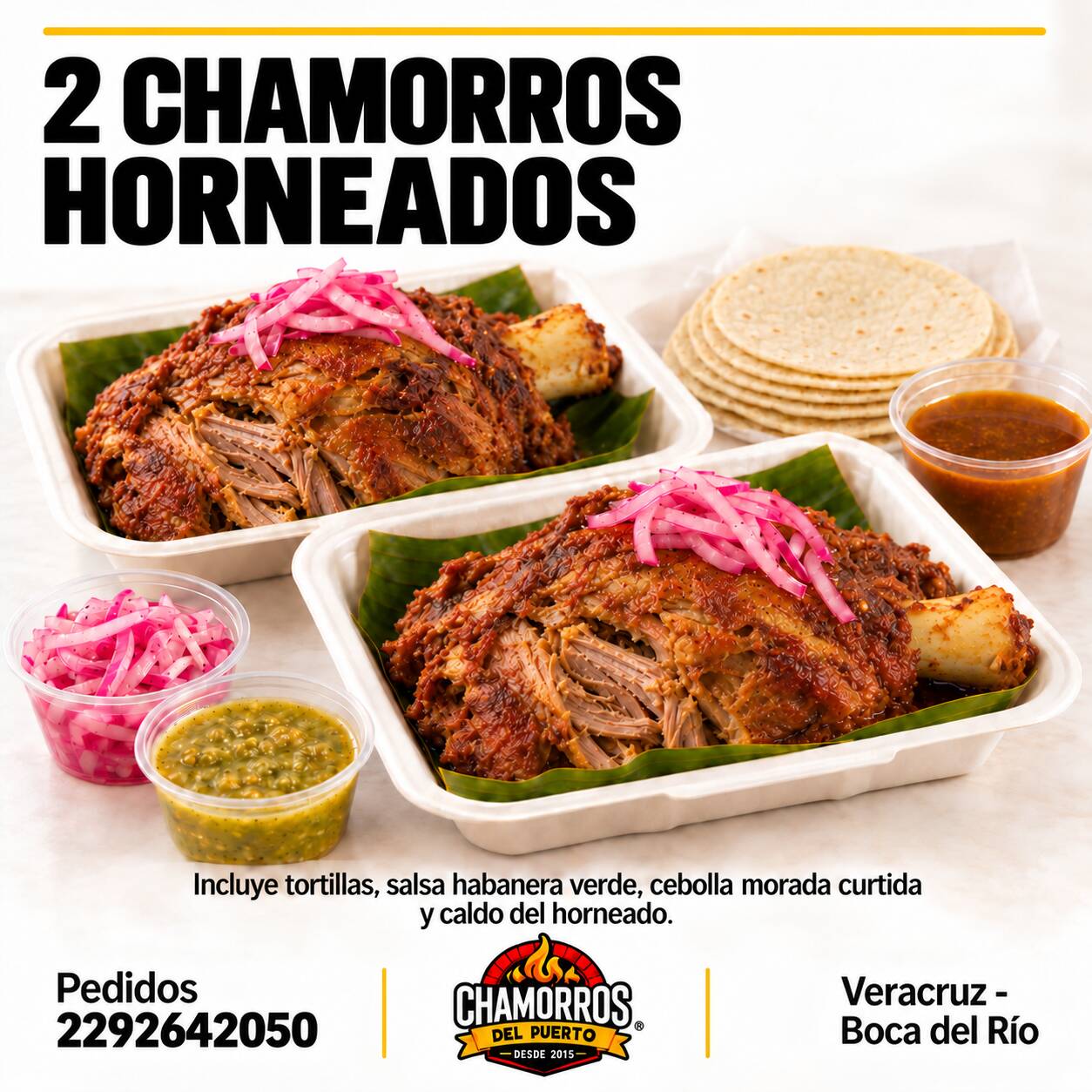 2 Chamorros Horneados