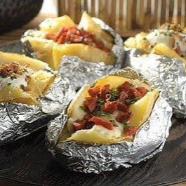 Papa al Horno con Chistorra